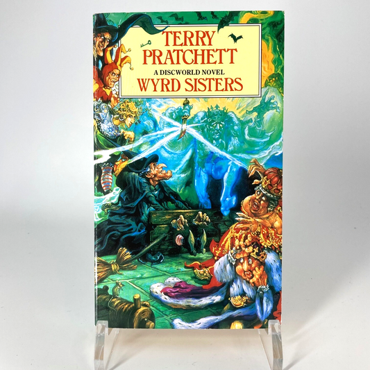 Wyrd Sisters - Discworld Terry Pratchett - 1988 -  Corgi 2nd Printing M1782