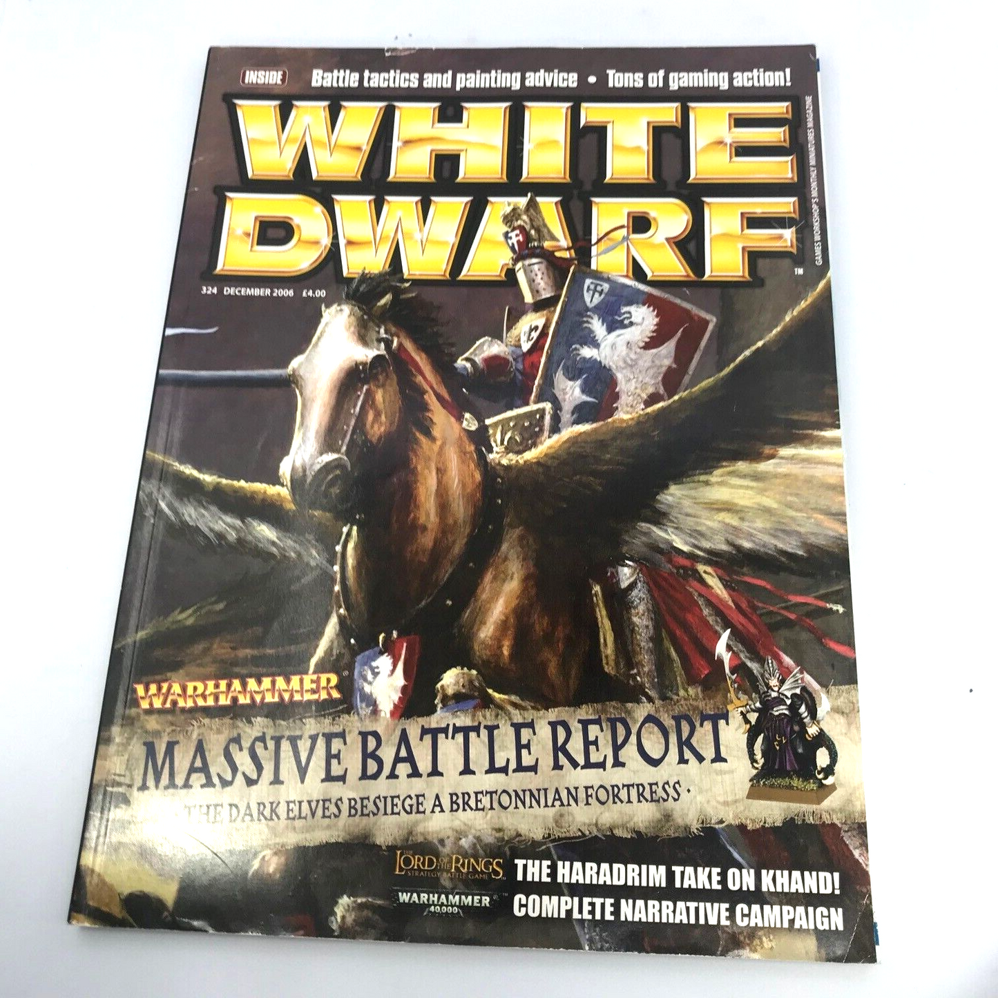 White Dwarf 324 Magazine Games Workshop Warhammer Fantasy 40,000 40K M110