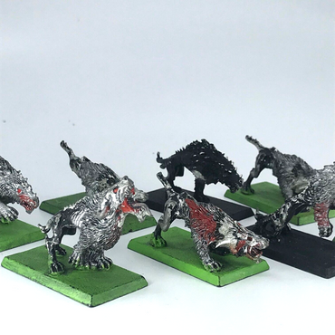 Hounds Warhounds of Chaos - Incomplete -Warhammer Fantasy Classic  Metal C305