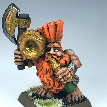 Metal Classic Dwarf Troll Slayer Musician - Warhammer Fantasy X10472