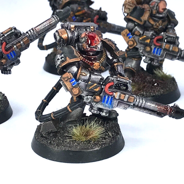 Iron Warriors Havoc Squad Space Marines - Painted - Warhammer 40K C3165