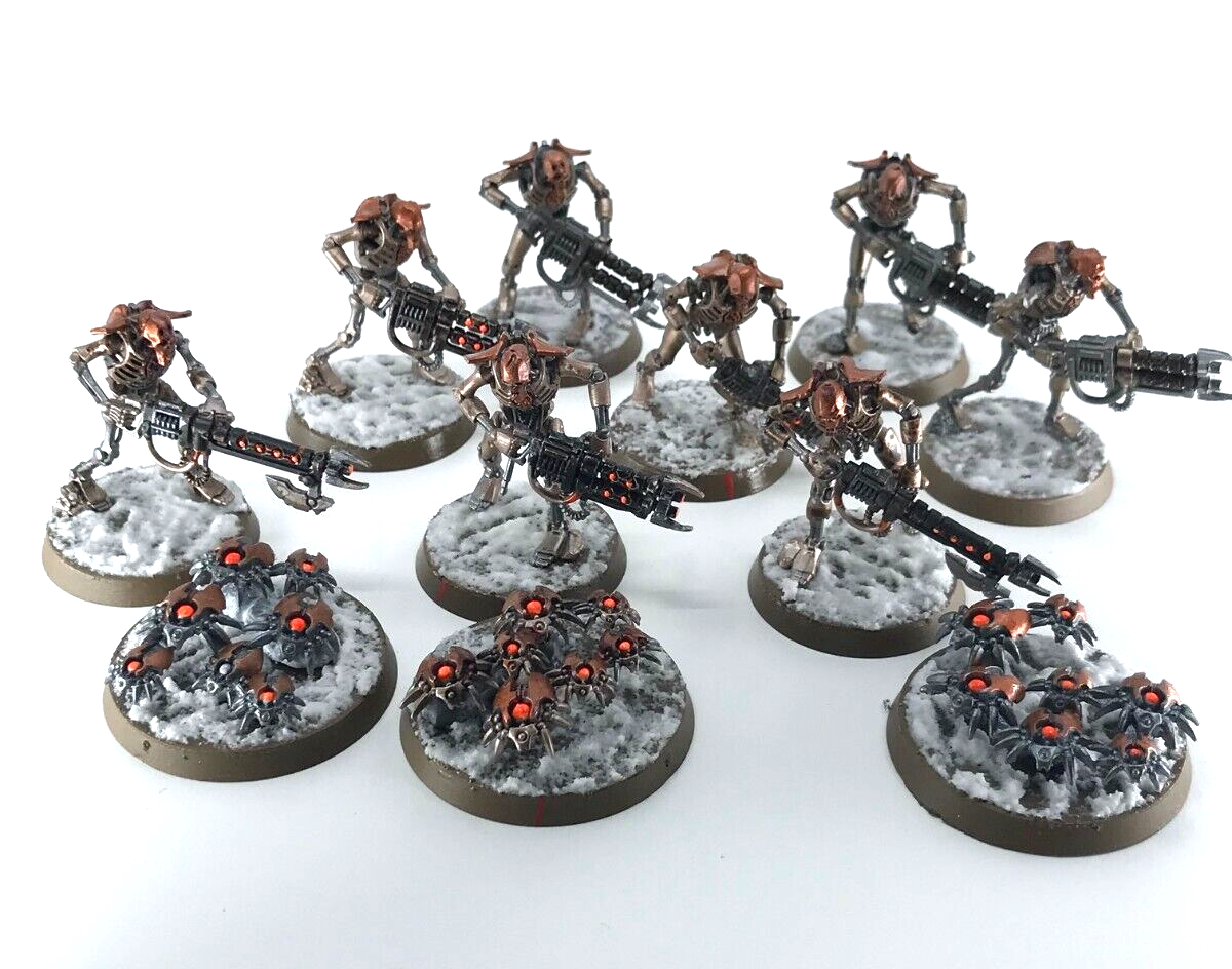 Necron Warriors Squadron - Warhammer 40K Games Workshop Painted C4994