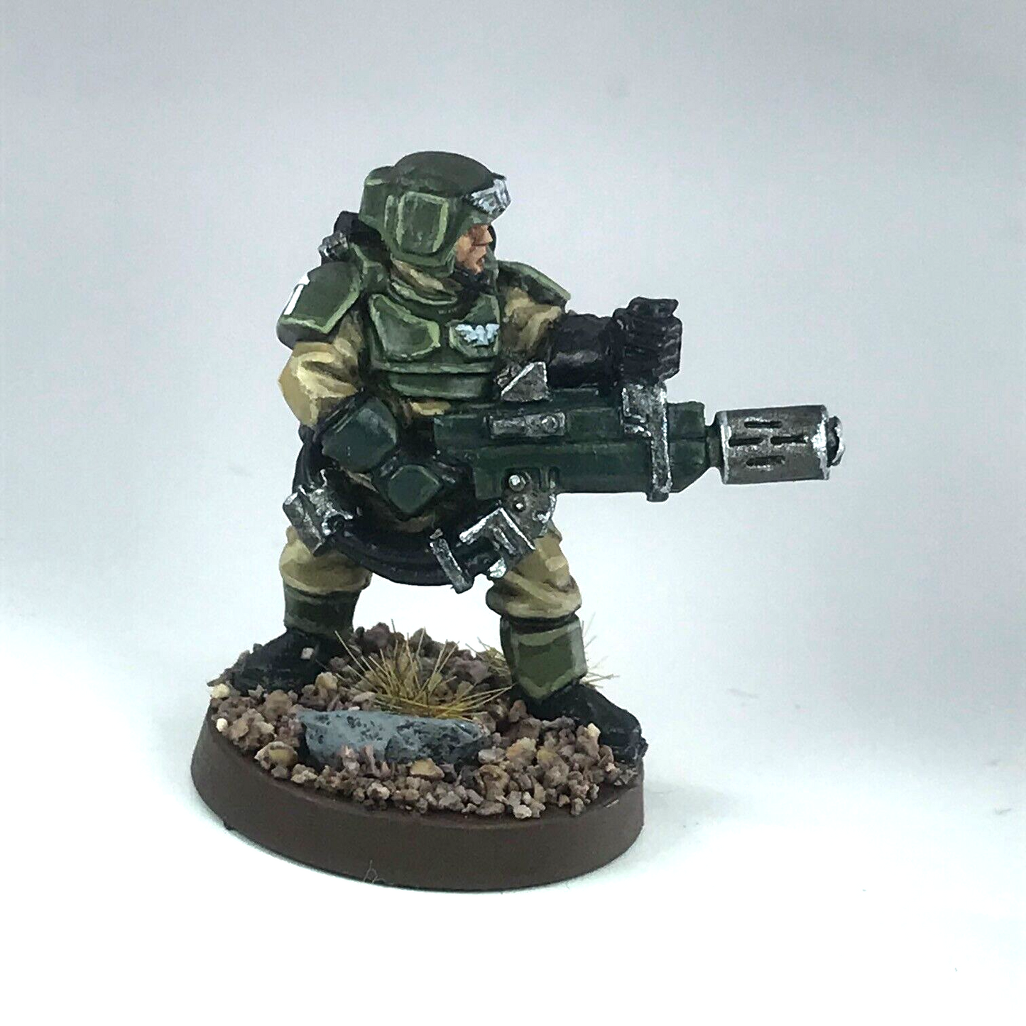 Cadian with Melta Gun Imperial Guard - Warhammer 40K Metal Painted X3173