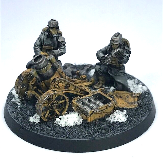 Death Korps of Krieg Mortar Team Astra Militarum - Warhammer 40K Painted C1114