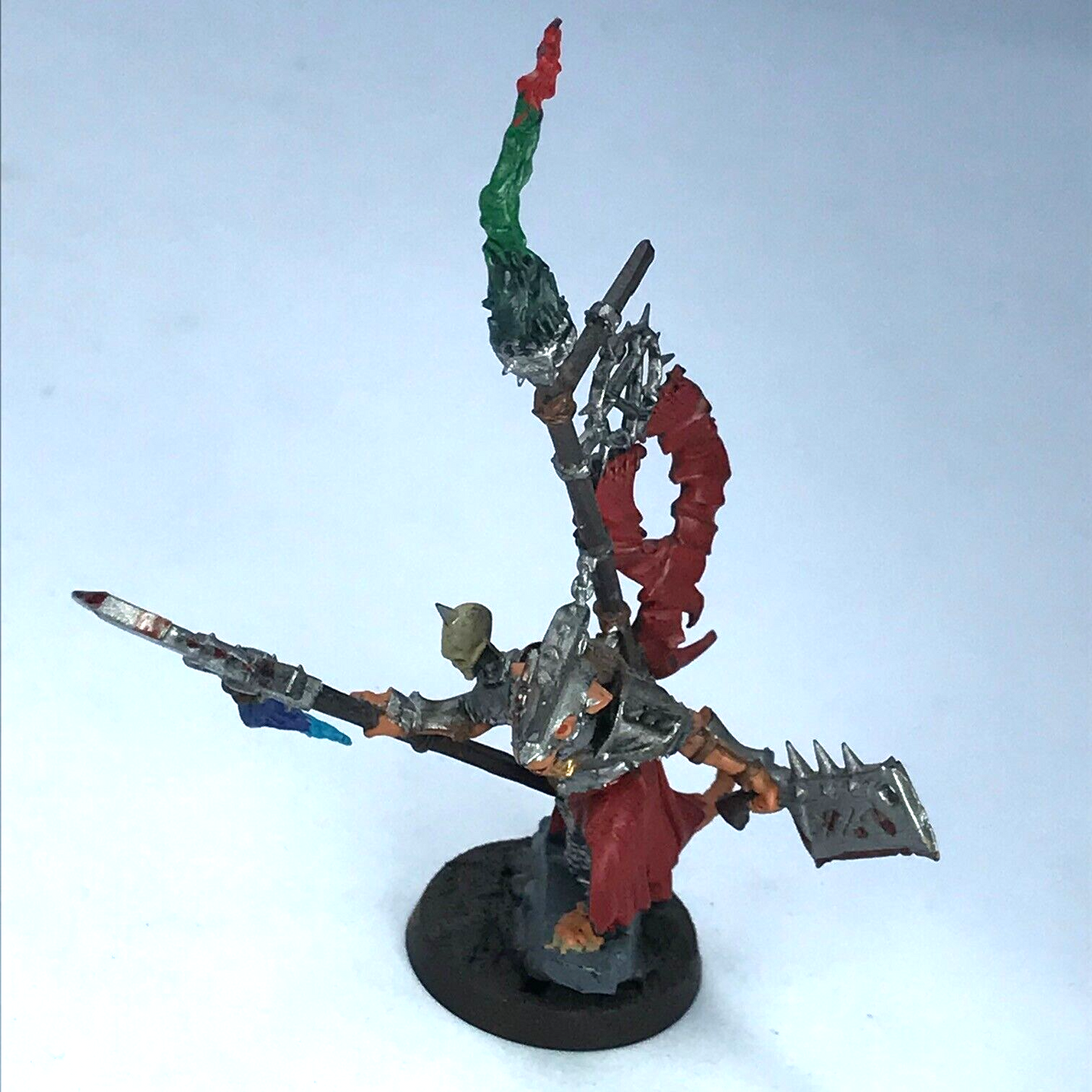 Skaven Warlord Commander - Painted - Warhammer Age of Sigmar C1113