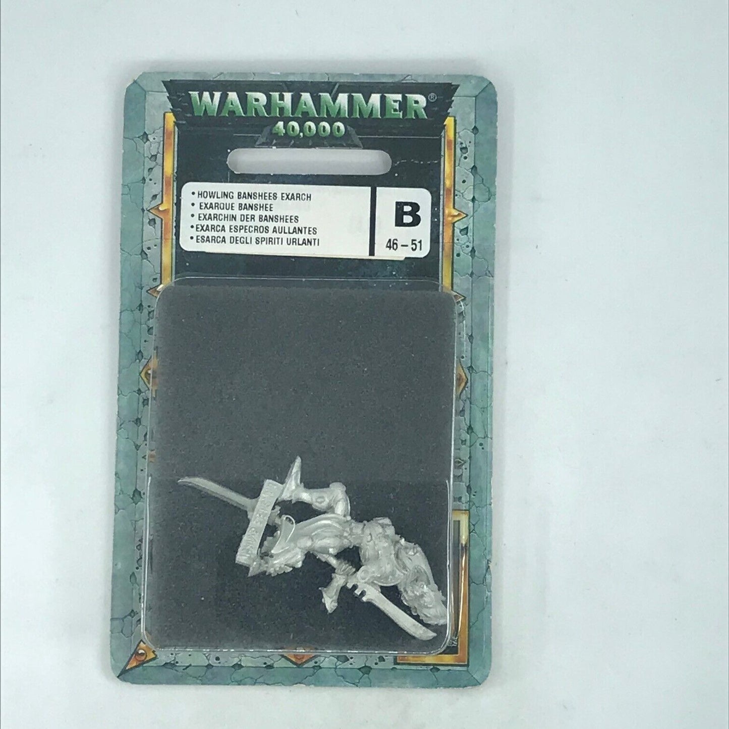 Metal Eldar Howling Banshee Exarch Aeldari Blister - Warhammer 40K C1064