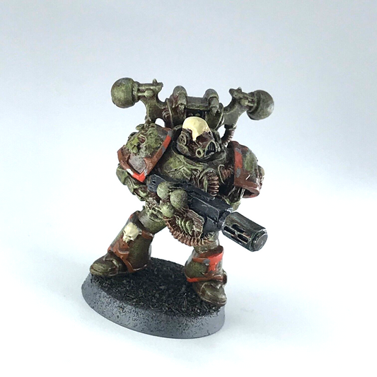 Plague Marine with Melta Gun Chaos Space Marines - Warhammer 40K Metal X336