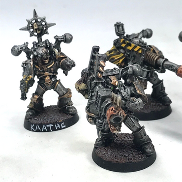 Chaos Space Marines Heavy Weapons Squad - Painted - Warhammer 40K C1109