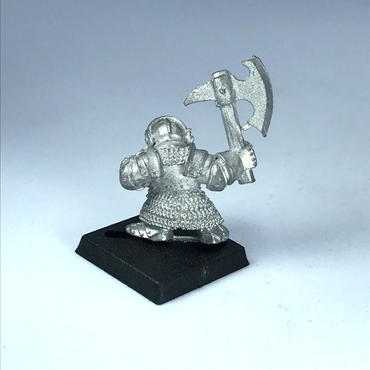 Dwarf Armoured Warrior Citadel - Warhammer Fantasy Classic Metal X10070