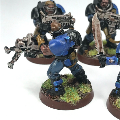 Space Marine Scout Scouts Section - Painted - Warhammer 40K C2707