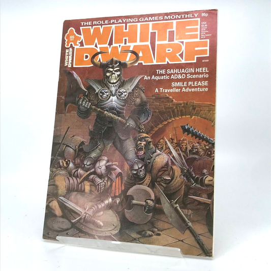 White Dwarf 65 Magazine Games Workshop Warhammer Fantasy 40,000 40K M663