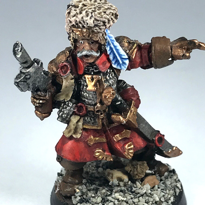 Metal Vostroyan Sergeant Commander Imperial Guard Painted - Warhammer 40K X6119