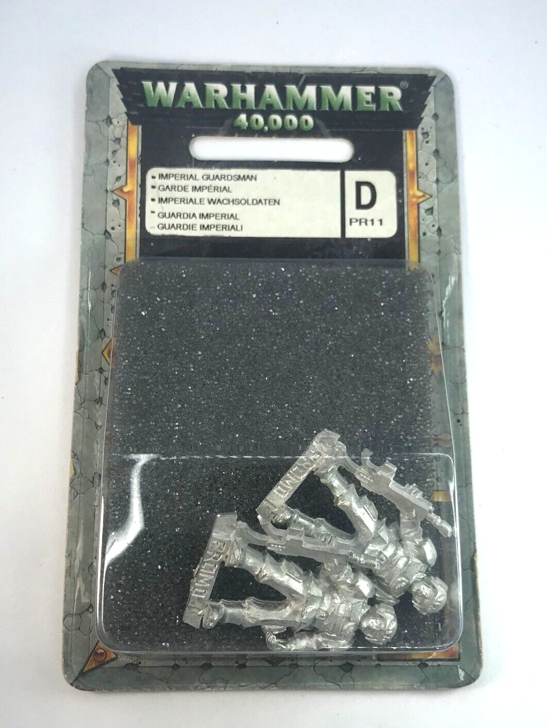 Classic Imperial Guard Guardsmen Special Edition Blister Warhammer 40K C3108