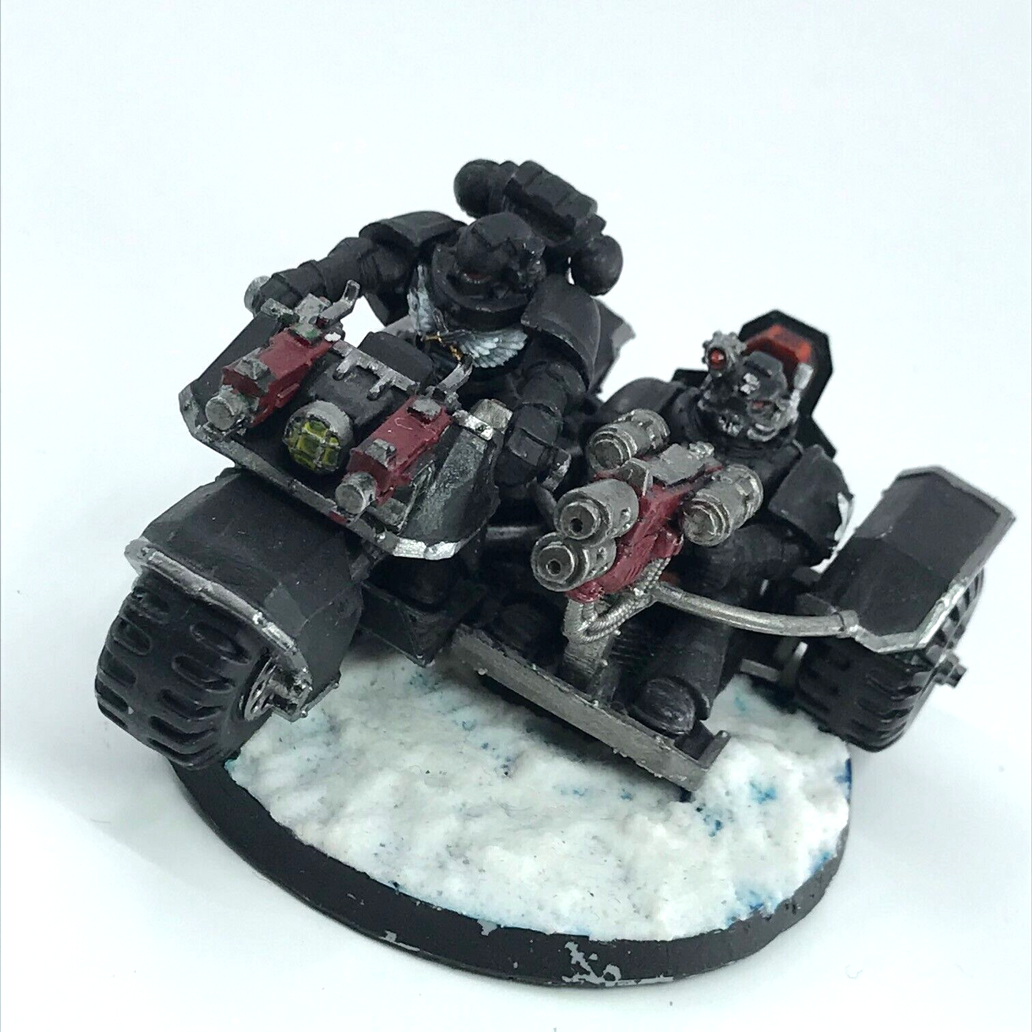 Space Marines Attack Bike - Warhammer 40K Painted Games Workshop C141