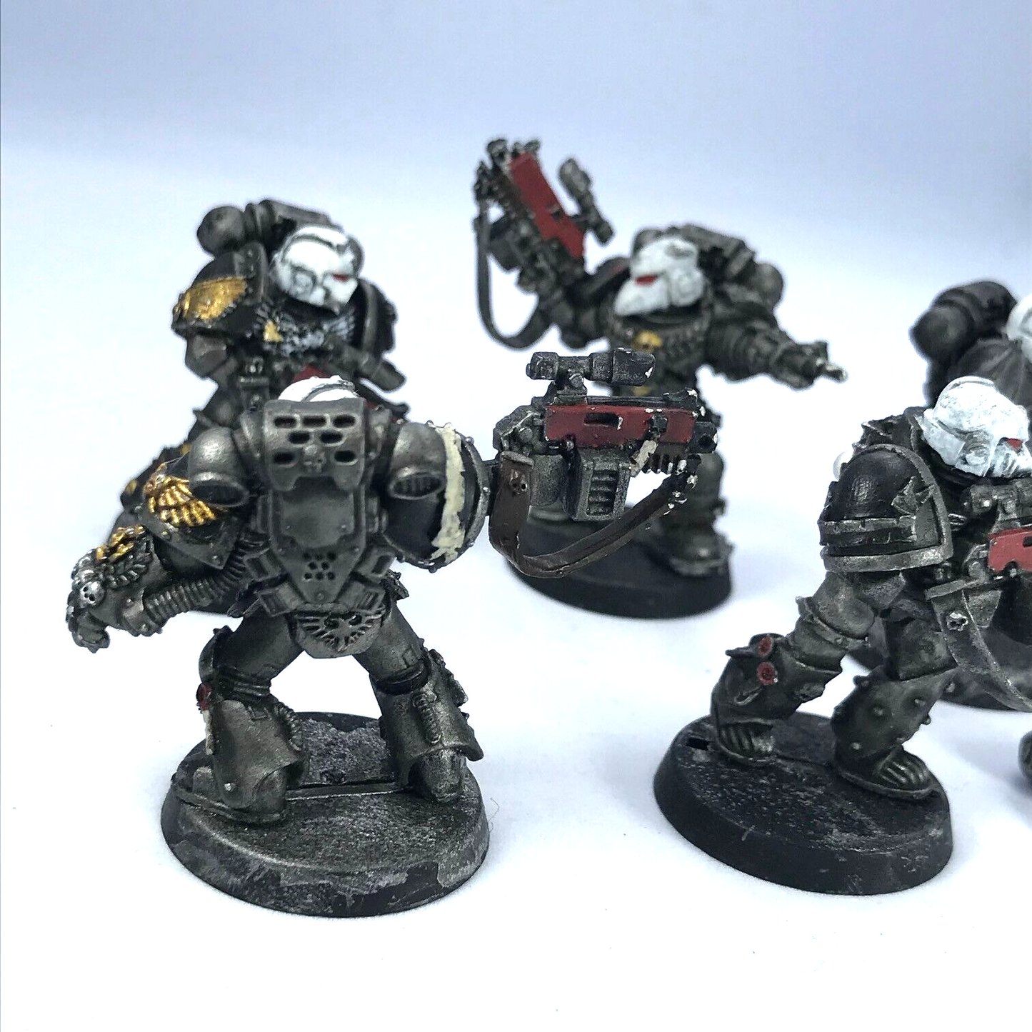 Vanguard Veterans Squad Space Marines Painted - Warhammer 40K Metal C4237