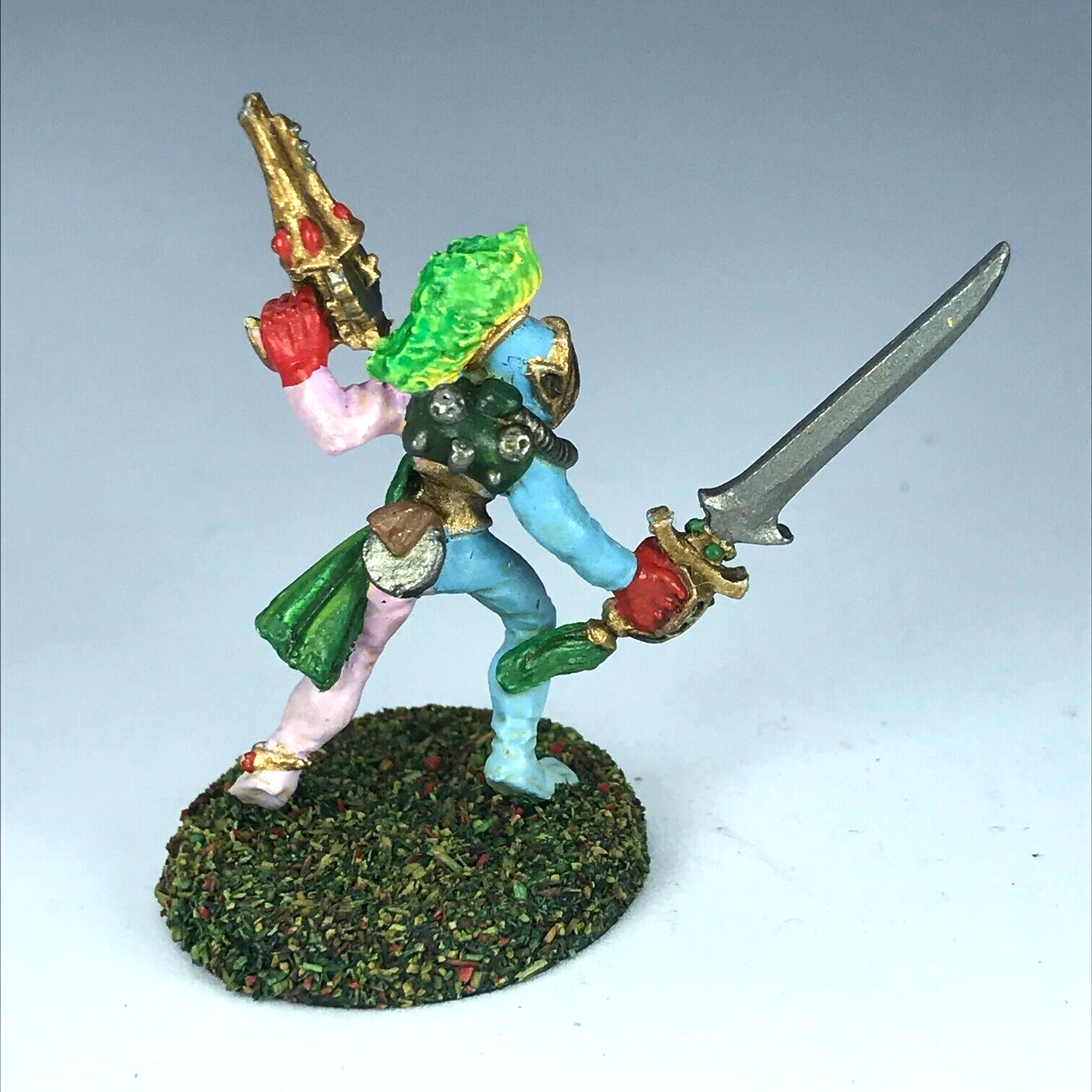 Classic Metal Eldar Harlequin Troupe Aeldari - Painted - Warhammer 40K X11911