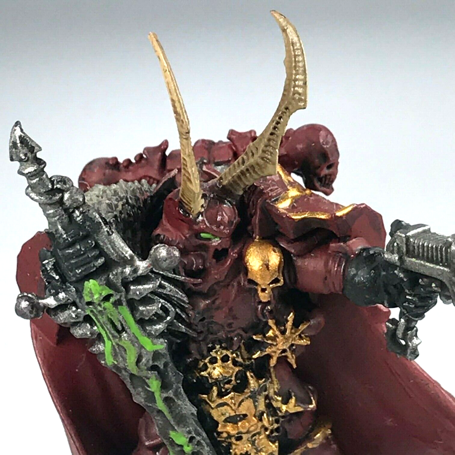 Chaos Space Marine Khorne Lord - Painted - Warhammer 40K X8233