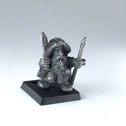 Dwarf Fighter with Spear Dated 1985 Citadel Warhammer Fantasy Classic X7398