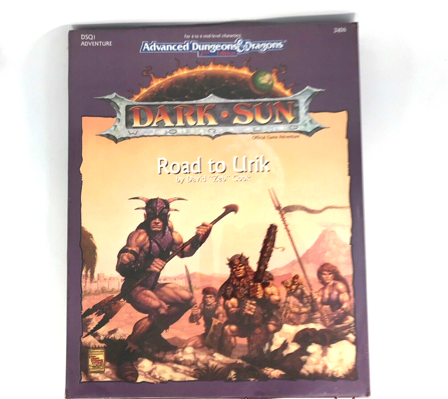 Dark Sun Road to Urik Sealed (minor tears) - Advanced Dungeons and Dragons M154