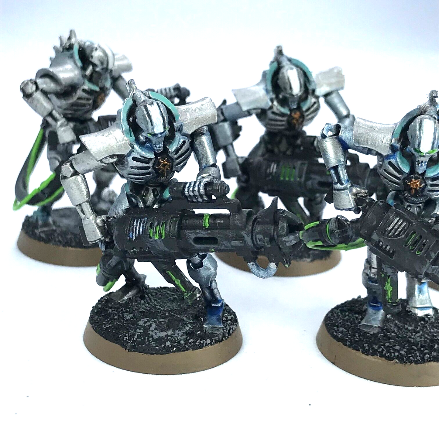 Necron Immortals with Tesla Carbines Necrons - Painted - Warhammer 40K C3810