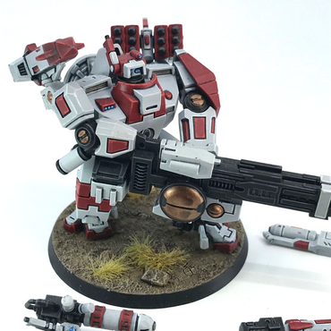 Tau XV88 Broadside Battlesuit T'au Empire - Magnestised - Warhammer 40K BOX204