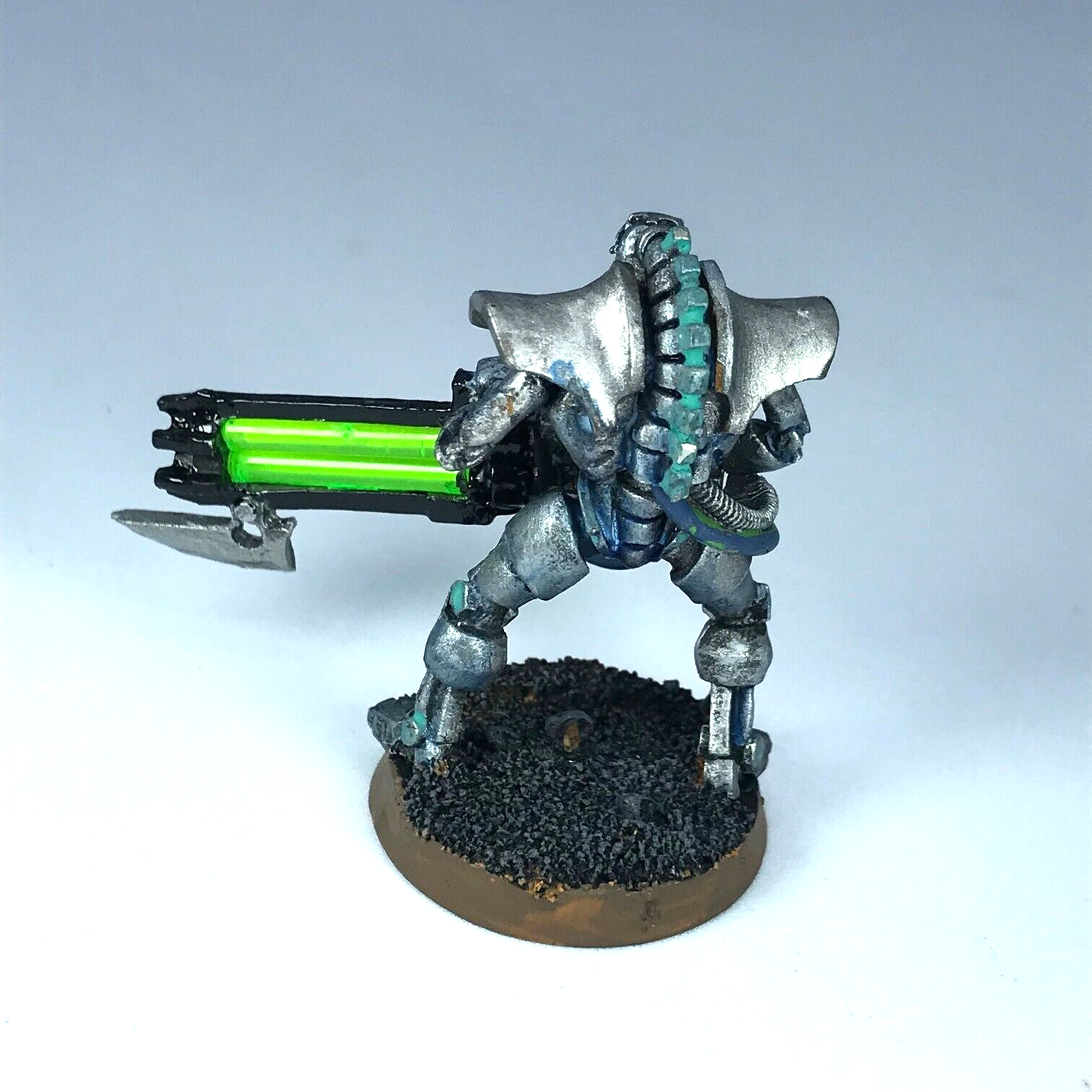 Classic Metal Necron Immortal Warrior Necrons - Painted - Warhammer 40K X3598