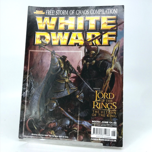 White Dwarf 294 Magazine Games Workshop Warhammer Fantasy 40,000 40K M655