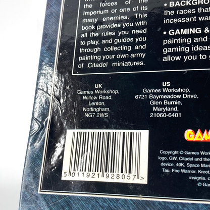 Warhammer 40,000 Core Rulebook - 4th Edition - Hardback - GW Warhammer 40K M1749