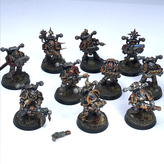 Iron Warriors Tactical Squad Space Marines - Painted - Warhammer 40K GW C2068