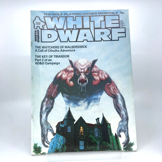 White Dwarf 50 Magazine Games Workshop Warhammer Fantasy 40,000 40K M210