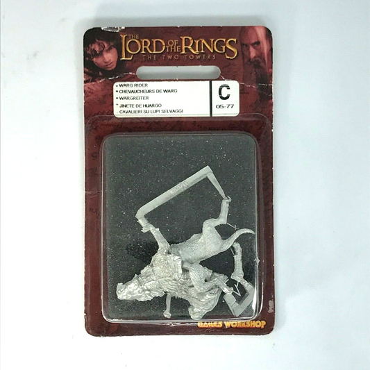 Metal Orc Warg Rider Blister - Warhammer / Lord of the Rings C2337