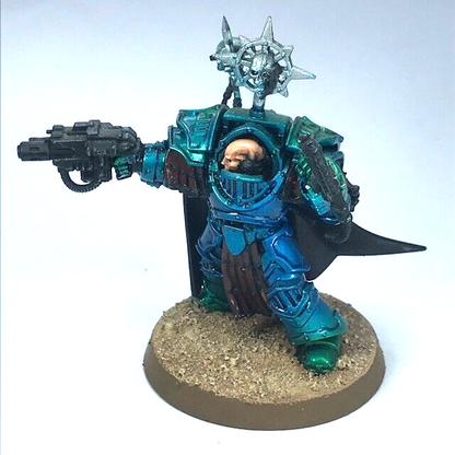 Alpha Legion Cataphractii Praetor Horus Heresy - Painted - Warhammer 30K C3974