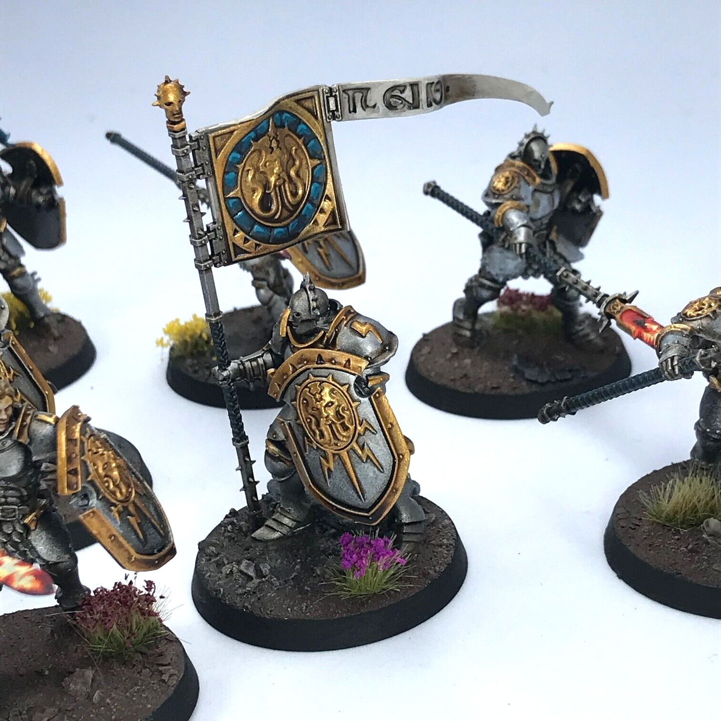 Stormcast Eternals Vindictors Squad - Warhammer Age of Sigmar Painted GW C4195