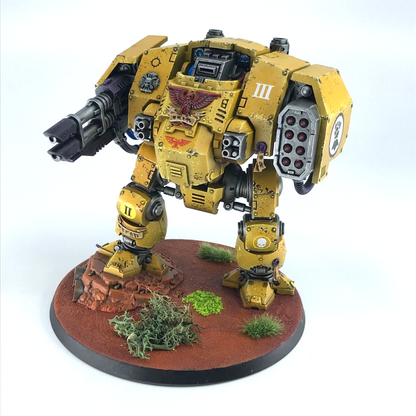 Imperial Fists Primaris Redemptor Dreadnought Space Marines - Warhammer 40K