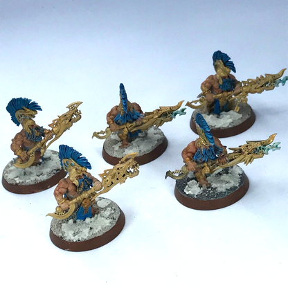 Auric Hearthguard Fyreslayers - Painted - Warhammer Age of Sigmar C4174