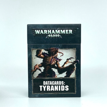 Tyranids Hive Fleet Datacards 8th Edition - Warhammer 40K Games Workshop C1975