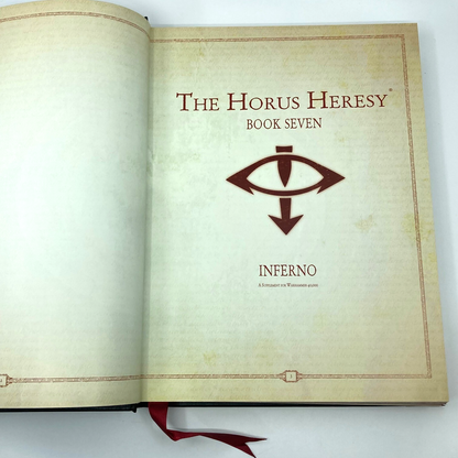 Inferno - Book Seven - Horus Heresy Black Books - Warhammer Horus Heresy M1811