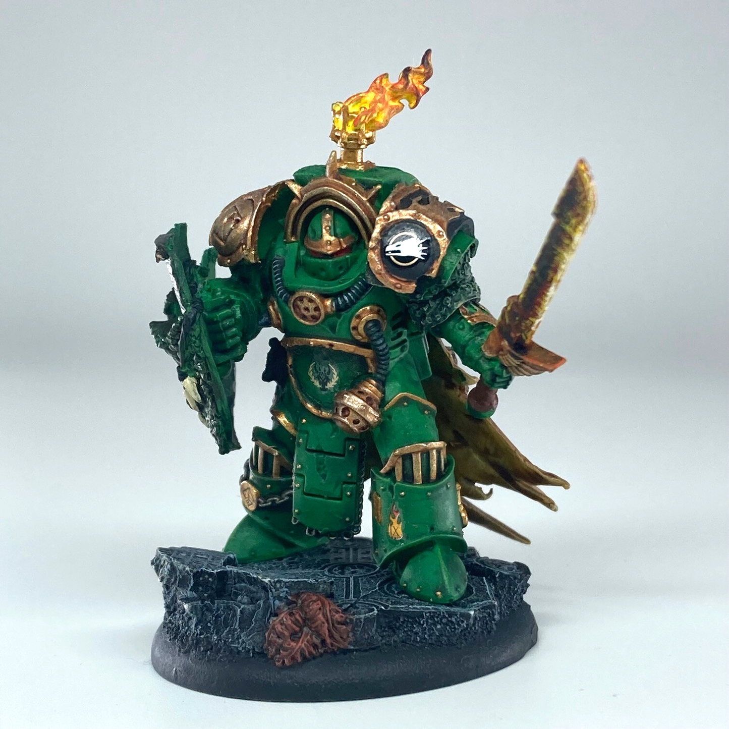 Legion Centurion - Salamanders - Painted - Warhammer Horus Heresy GW X15536
