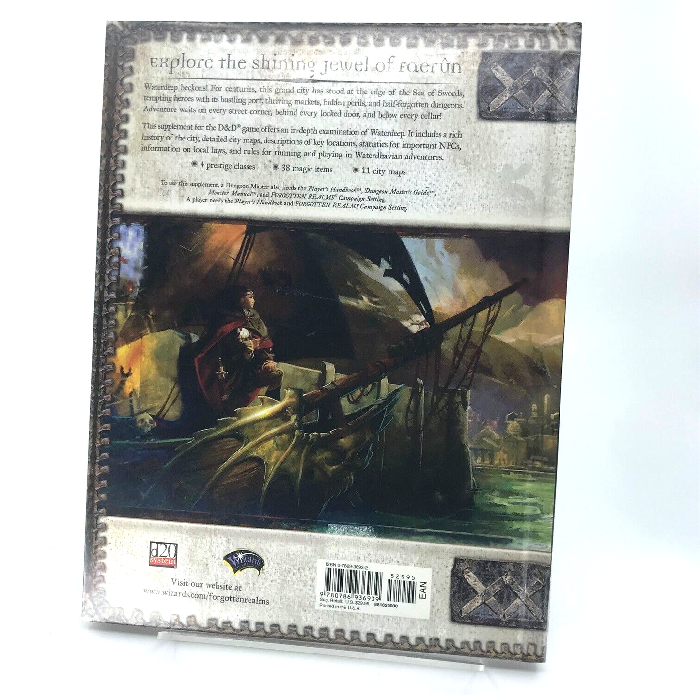 City of Splendors Waterdeep Hardback - Dungeons and Dragons M889