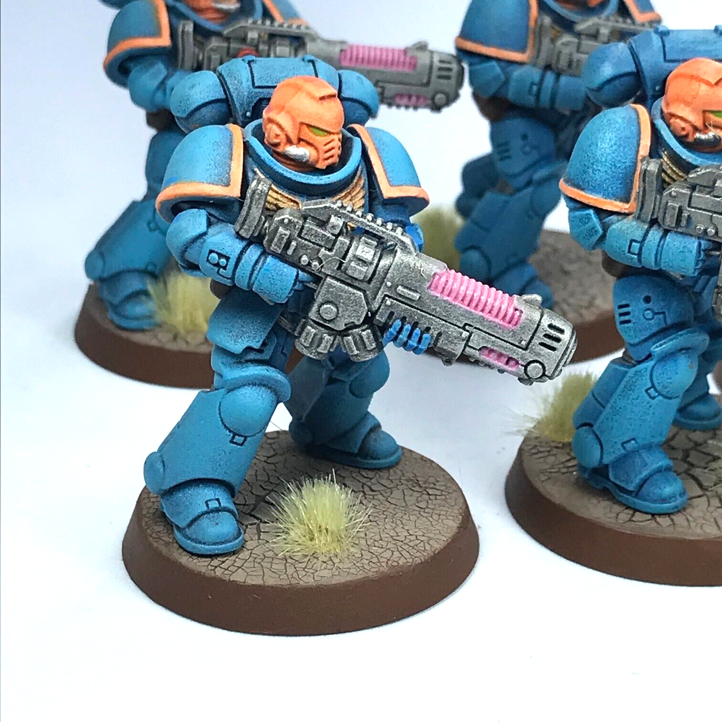 Space Marine Primaris Hellblasters - Painted - Warhammer 40K C2926