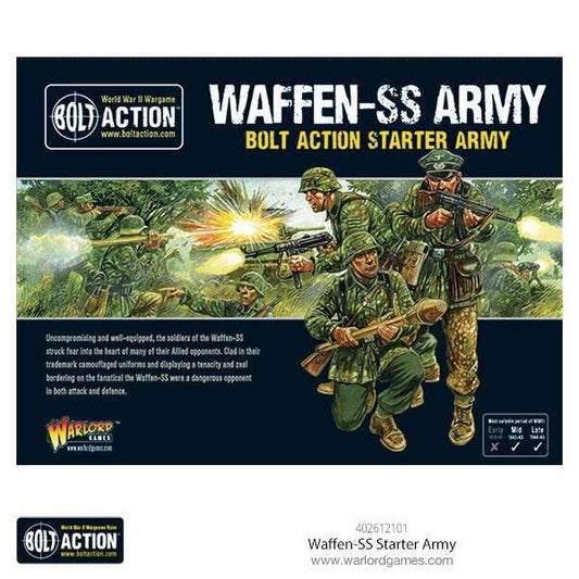 Waffen-SS Starter Army - Warlord Games Bolt Action Miniatures