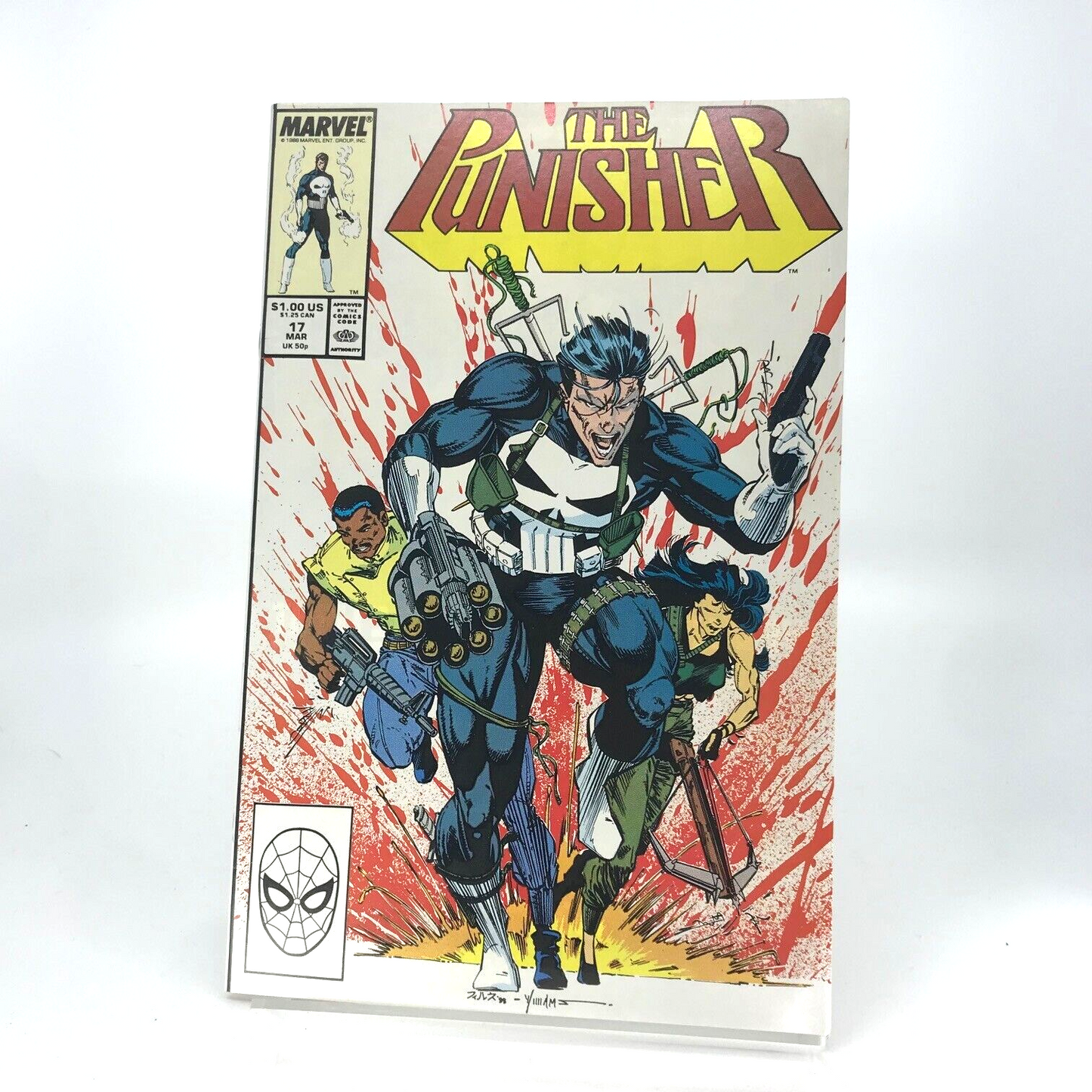 The Punisher Issue 17 Original Vintage Comic - Marvel Comics D16