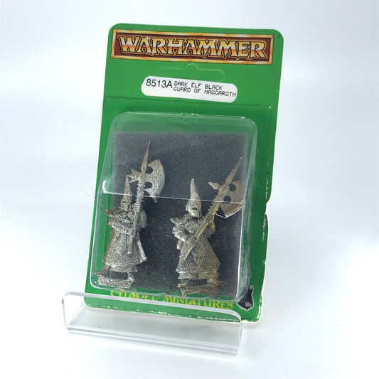 Dark Elf Black Guard of Naggaroth Blister Citadel Warhammer Fantasy Metal C2651