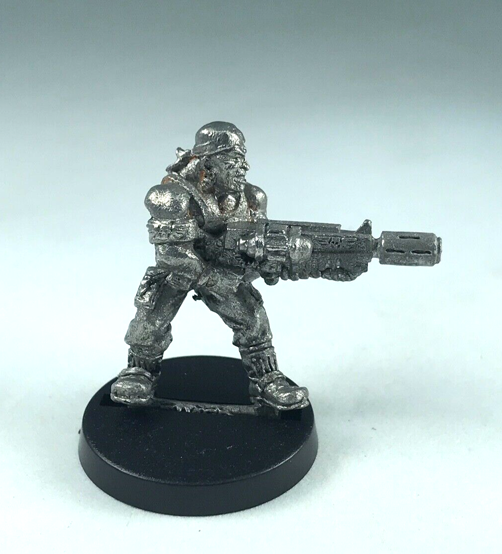 Classic Metal Catachan Imperial Guard with Melta Gun - Warhammer 40K X784