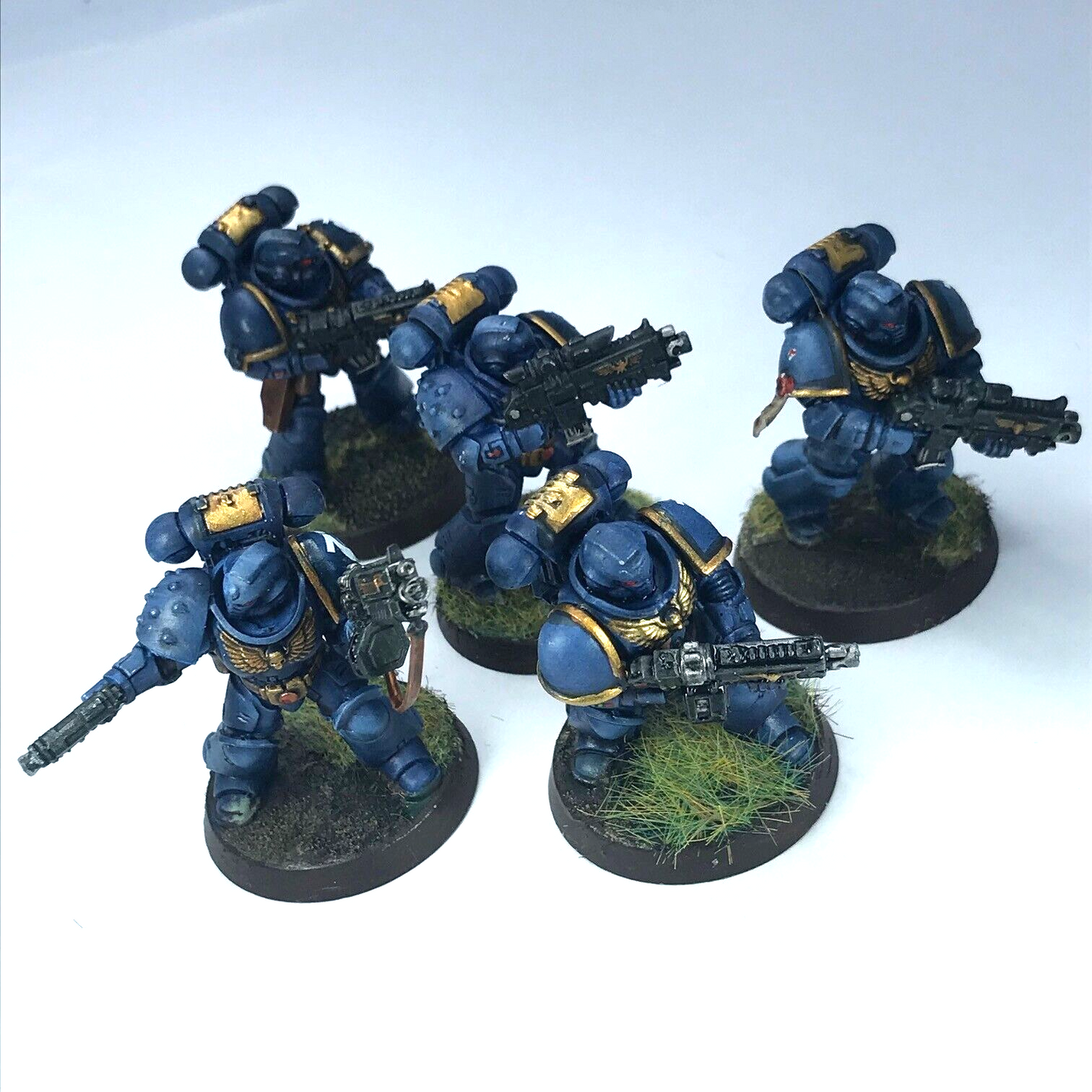 Space Marine Primaris Intercessors Squad - Painted - Warhammer 40K C4049