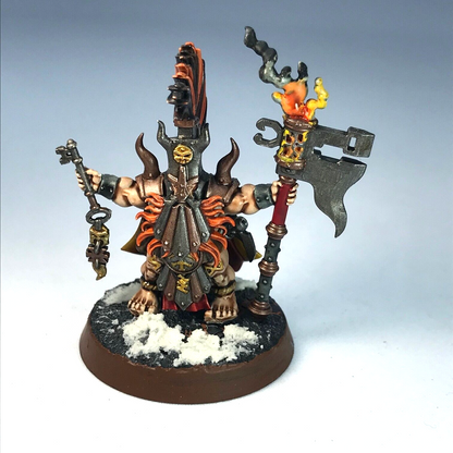 Auric Runefather Fyreslayer Dwarfs - Warhammer Age of Sigmar Painted X5383