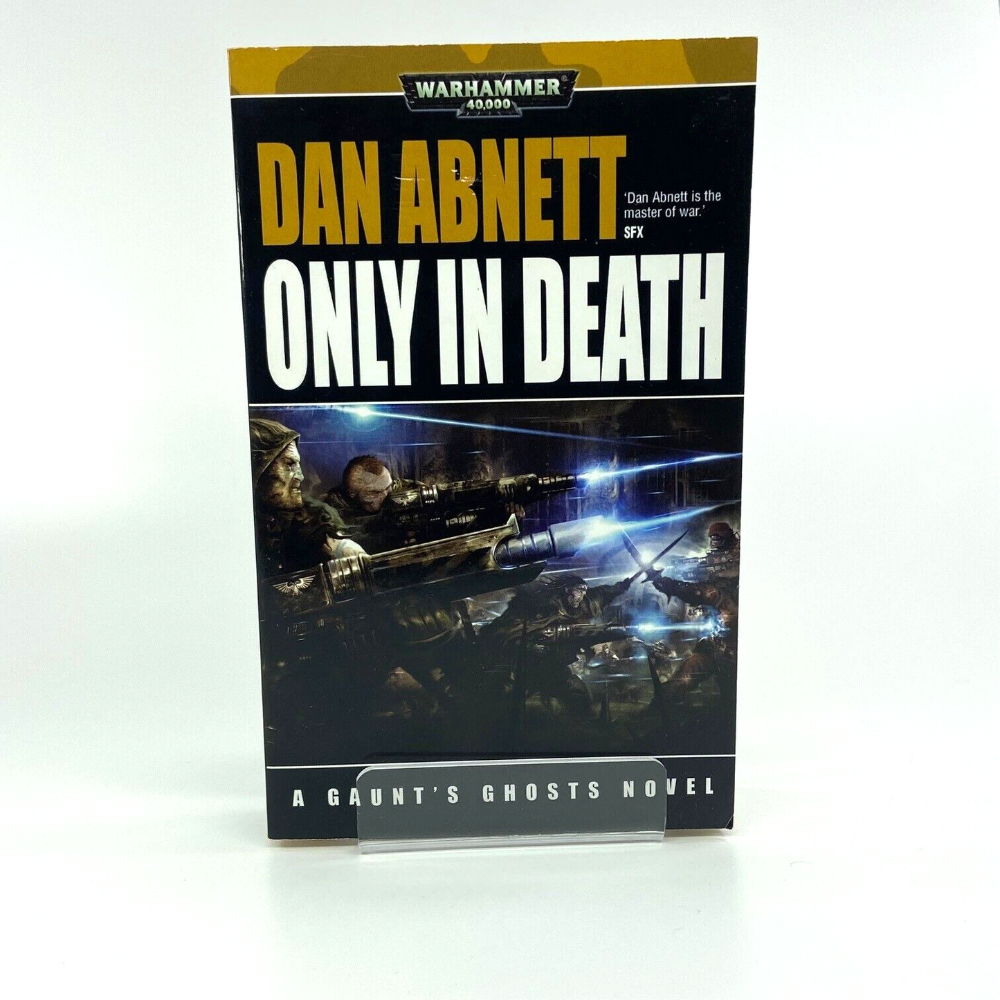 Only In Death - Dan Abnett Paperback Book Black Library Warhammer 40,000 M883