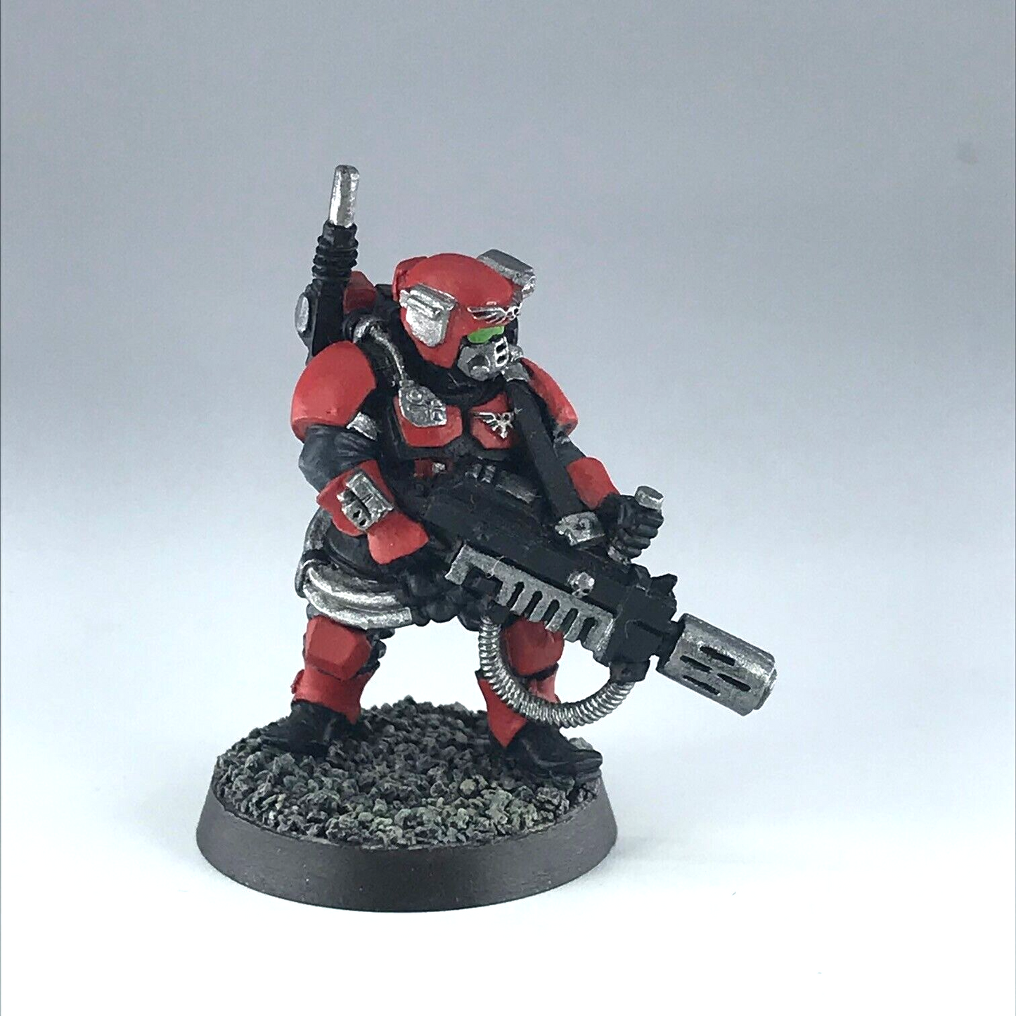 Kasrkin Stormtrooper with Melta Gun - Imperial Guard Warhammer 40K Metal X13128