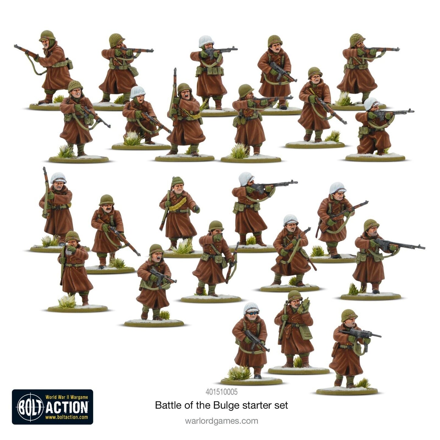 Bolt Action Starter Set - Battle of the Bulge 3rd Edition - Warlord Games - New