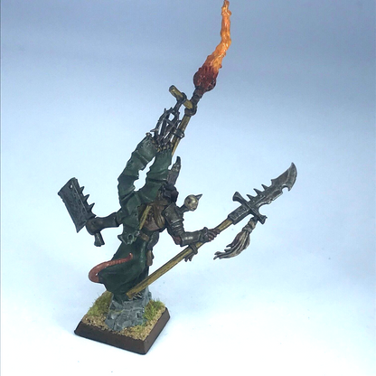 Classic Skaven Warlord Lord Island of Blood - Warhammer Fantasy Plastic C4623